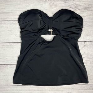 Victoria’s Secret strapless tankini swimsuit top